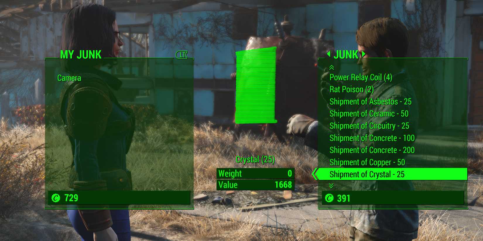 Laser Lab Inventory Where to Get Crystal in Fallout 4