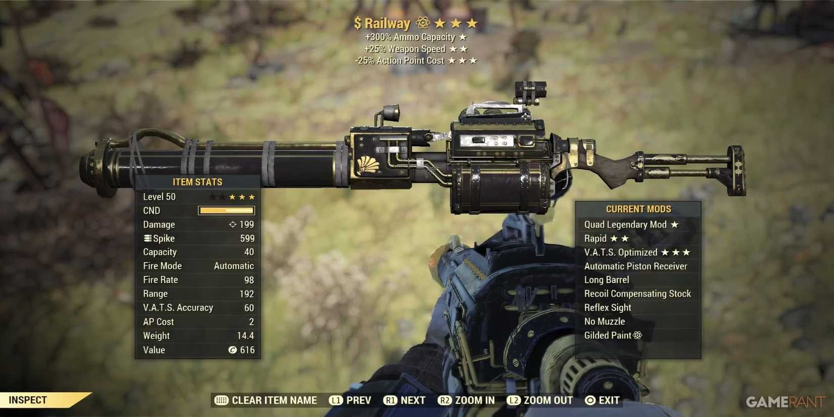 Fallout 76 Rear Pearl The Best Perks For Bloodied Builds In Fallout 76