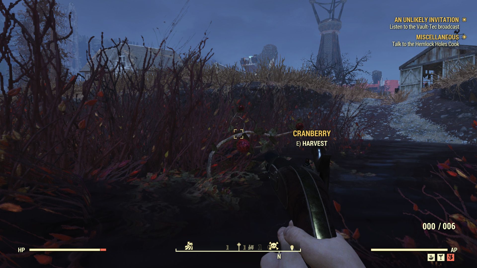 Image of a cranberry in Fallout 76
