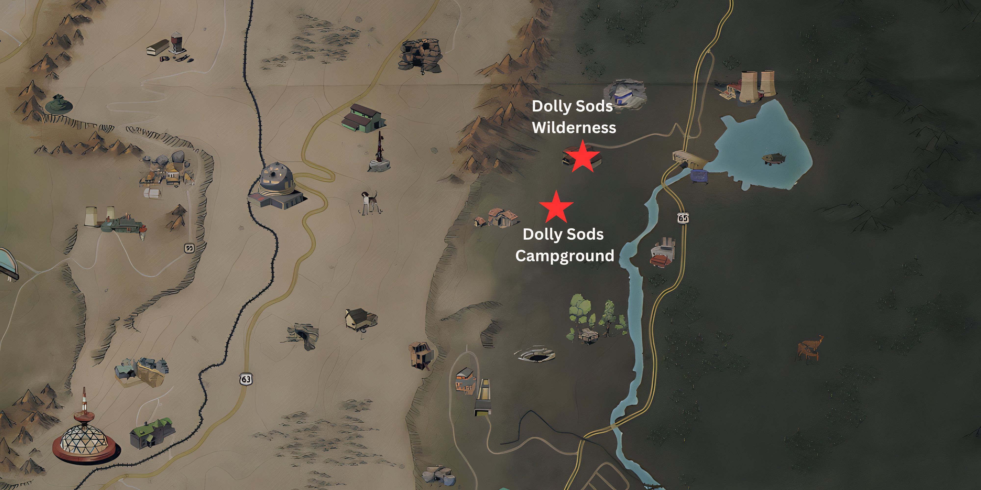 Fallout 76: Where to Find Dolly Sods