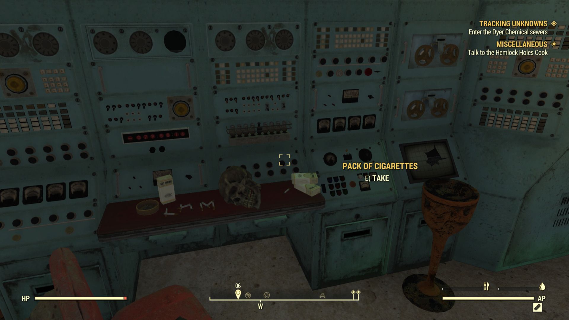 Image of a pack of cigarettes in Fallout 76