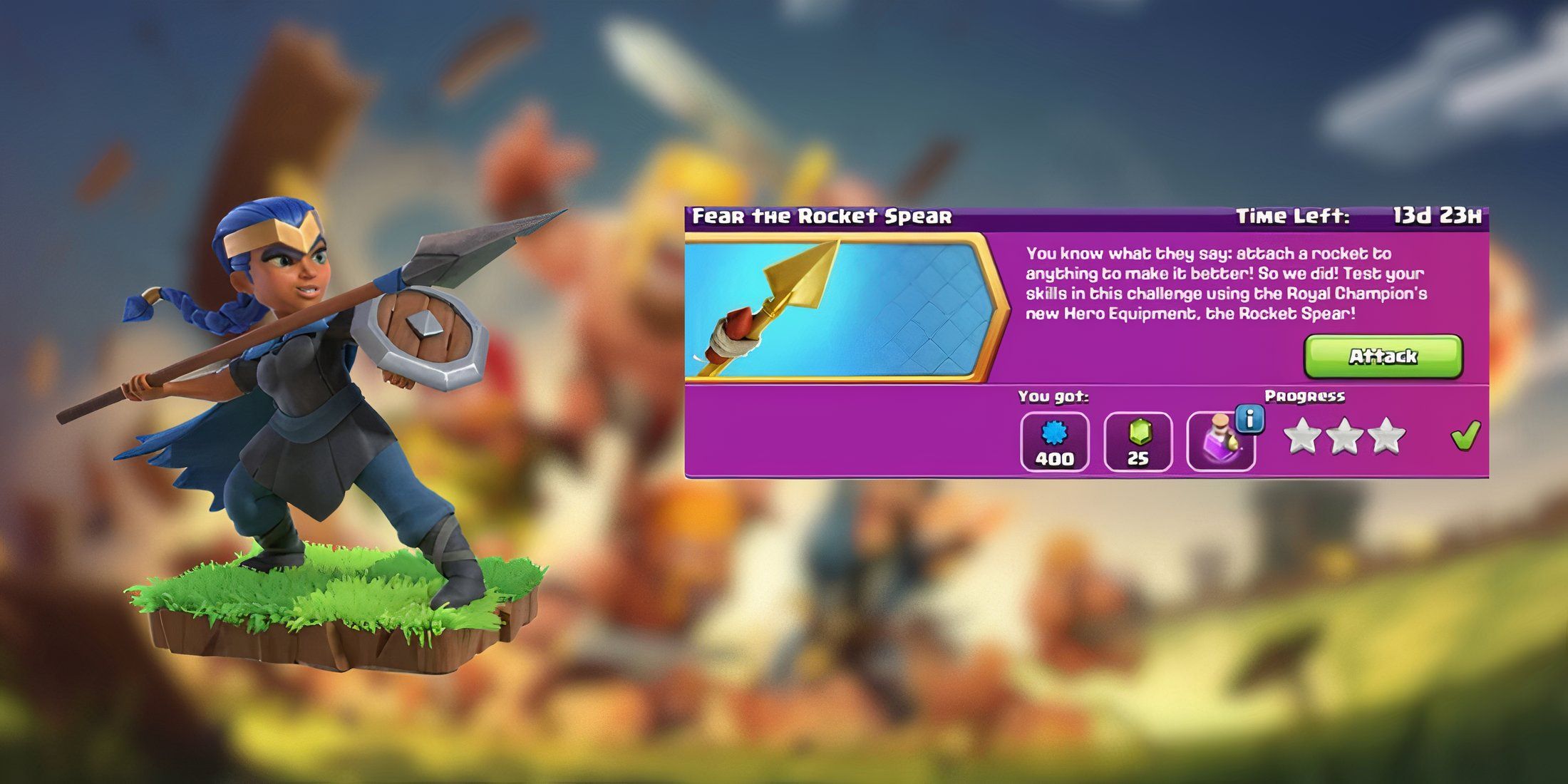 Clash of Clans: How to 3-Star the Fear the Rocket Spear Challenge