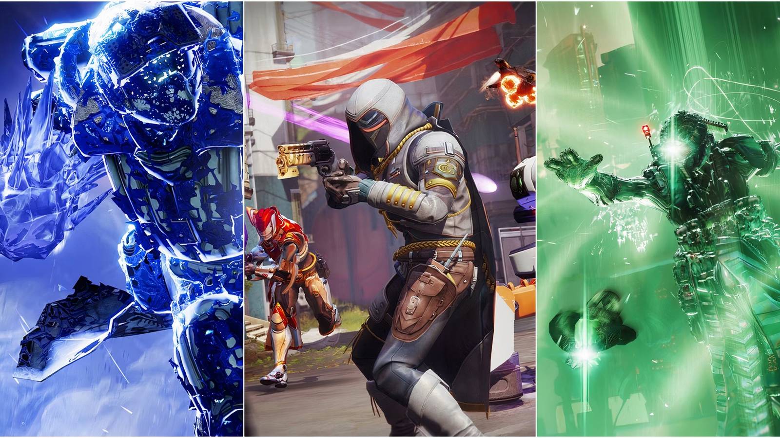 Destiny 2 titan stasis super hunter with handcannon strand warlock super