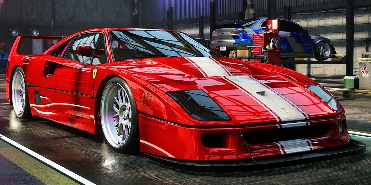 Ferrari F40 in Need For Speed Heat