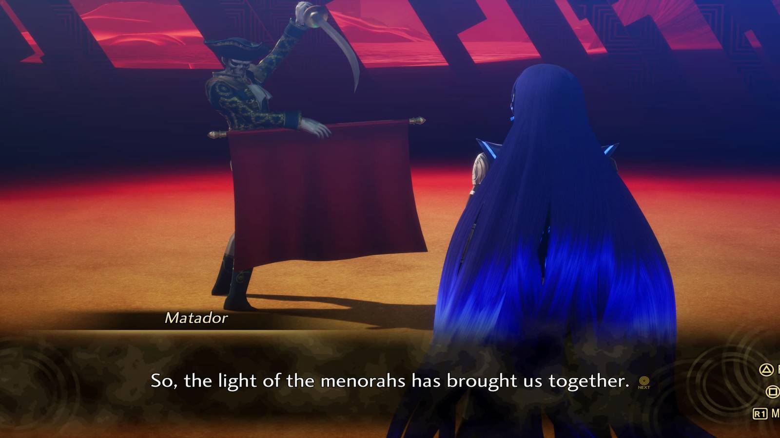 The Player Facing Off Against Matador