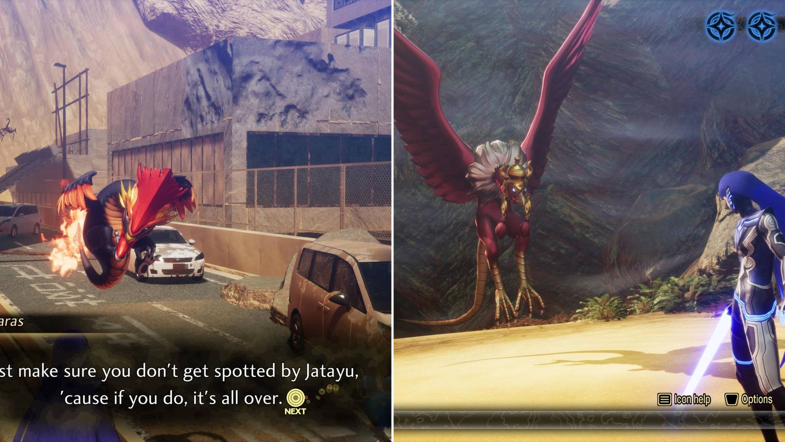 The Player Talking To Aitvaras & Battling Jatayu