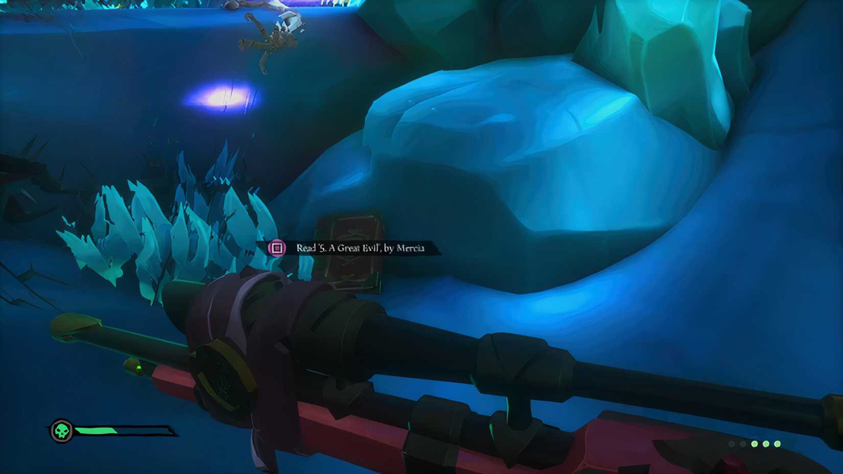 Fifth Journal in Shrine of Hungering in Sea of Thieves