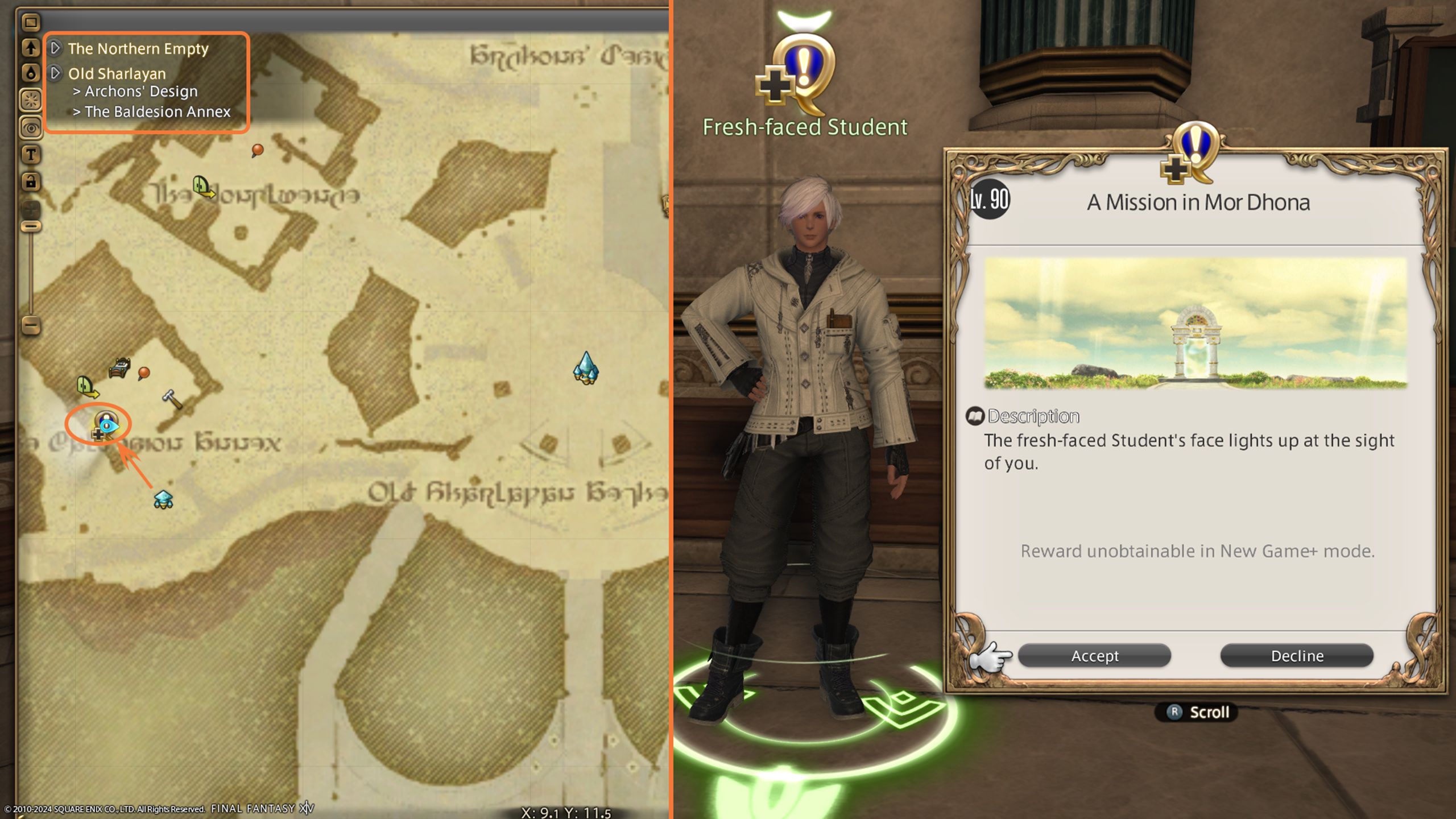 final fantasy 14 a mission in mor dhona-1