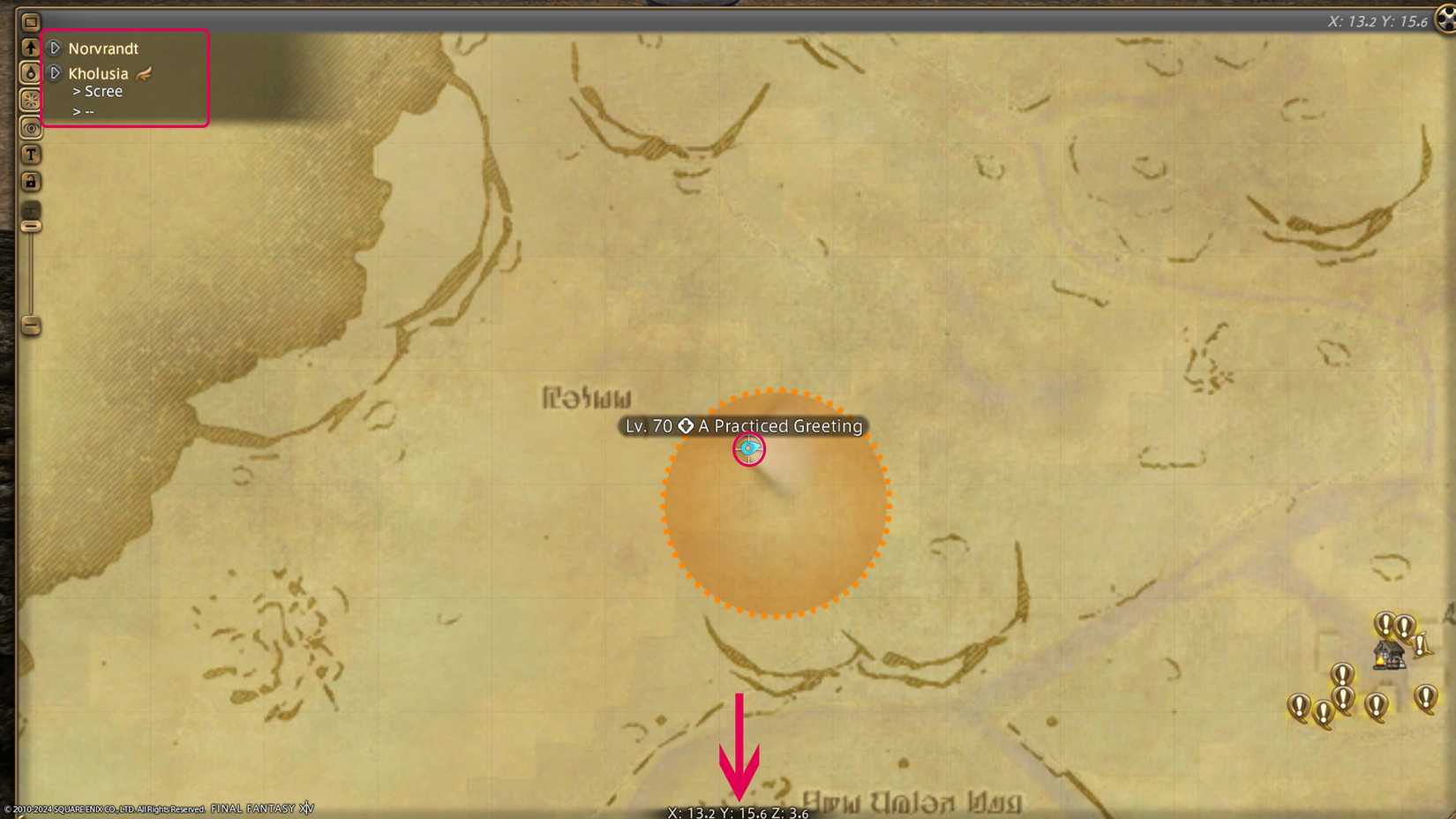 final fantasy 14 a practiced greeting talos