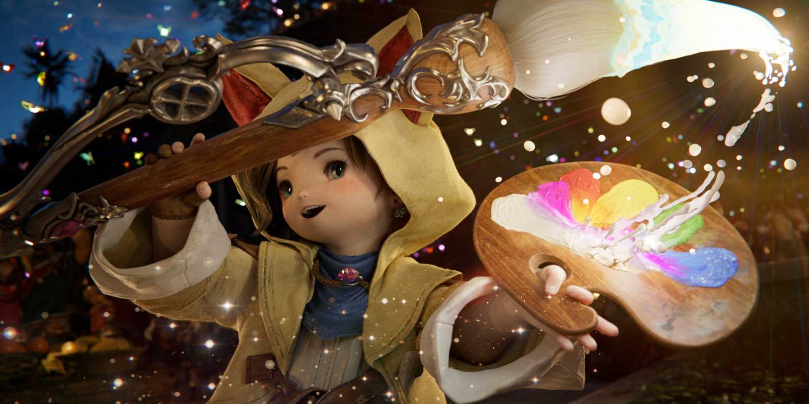 Final Fantasy 14: Dawntrail Full Trailer - Krile as the Pictomancer