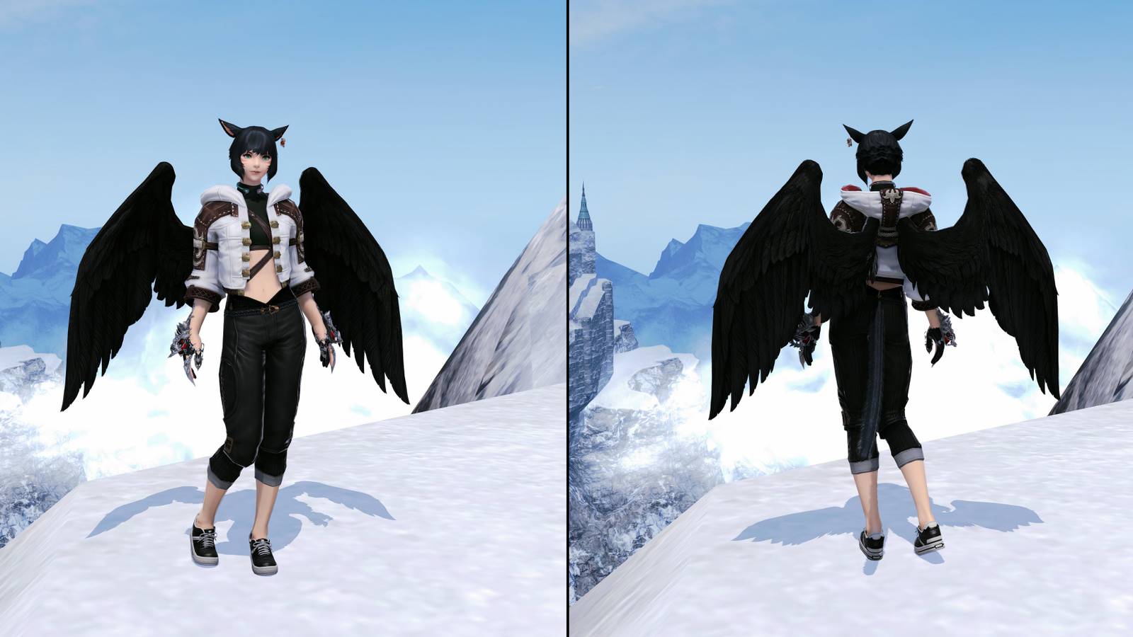 final fantasy 14 fashion accessory fallen angel wings