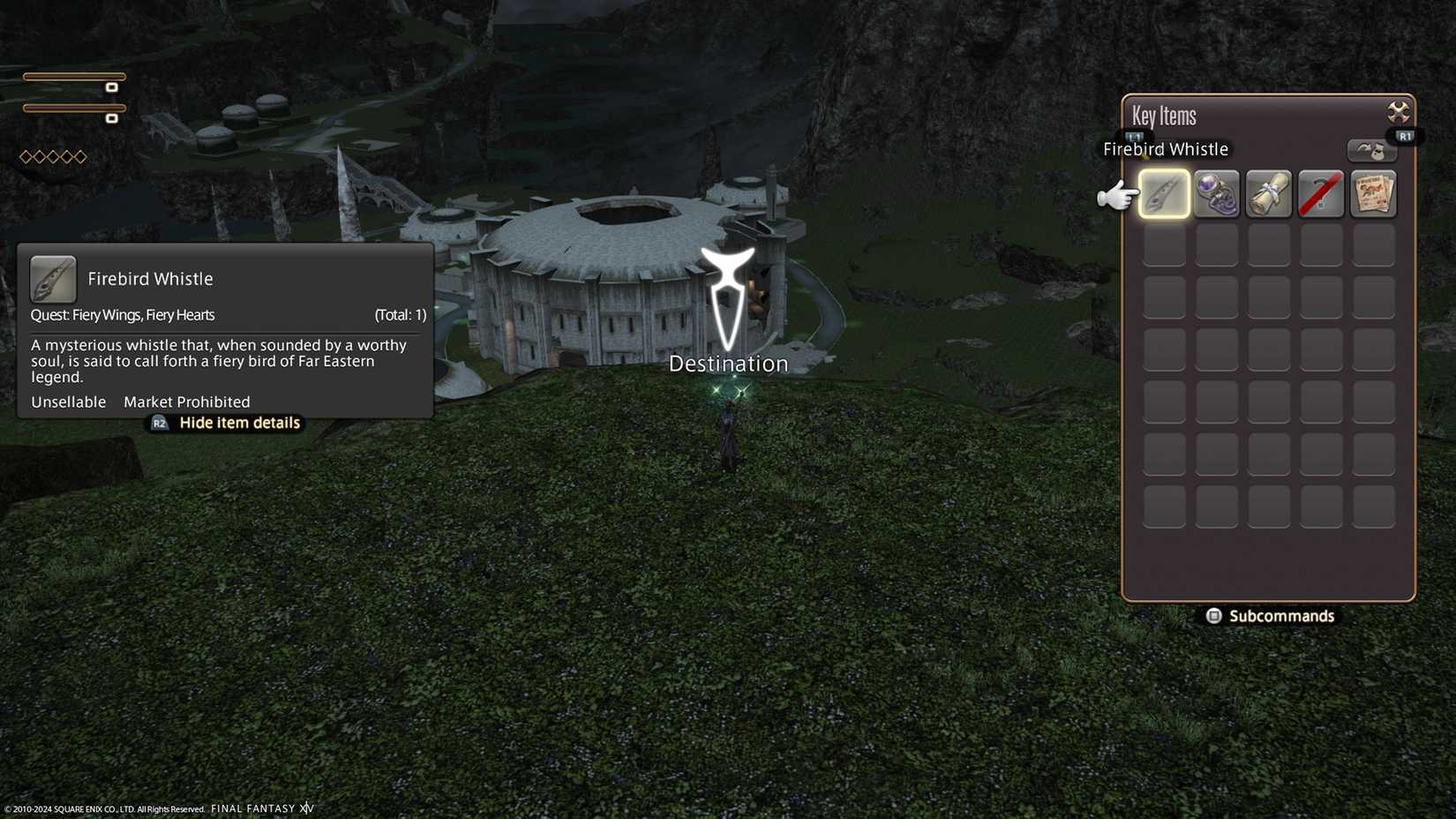 final fantasy 14 firebird whistle