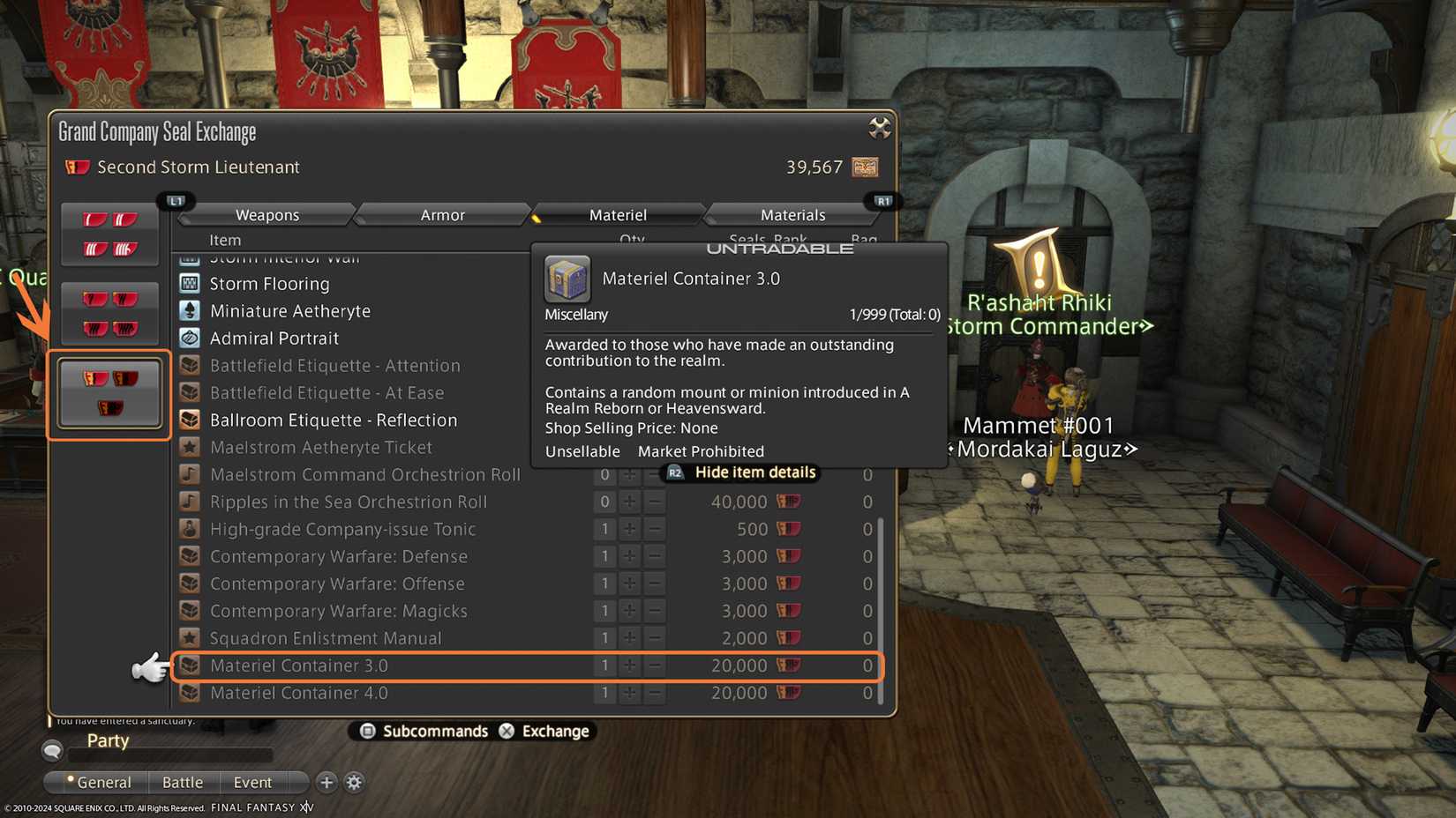 final fantasy 14 materiel container 3