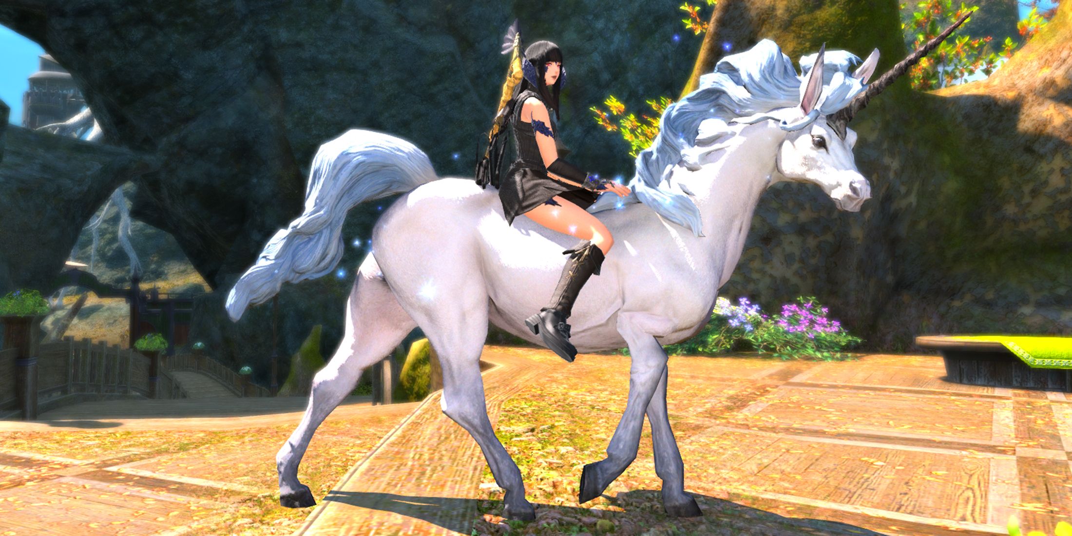 final fantasy 14 unicorn mount