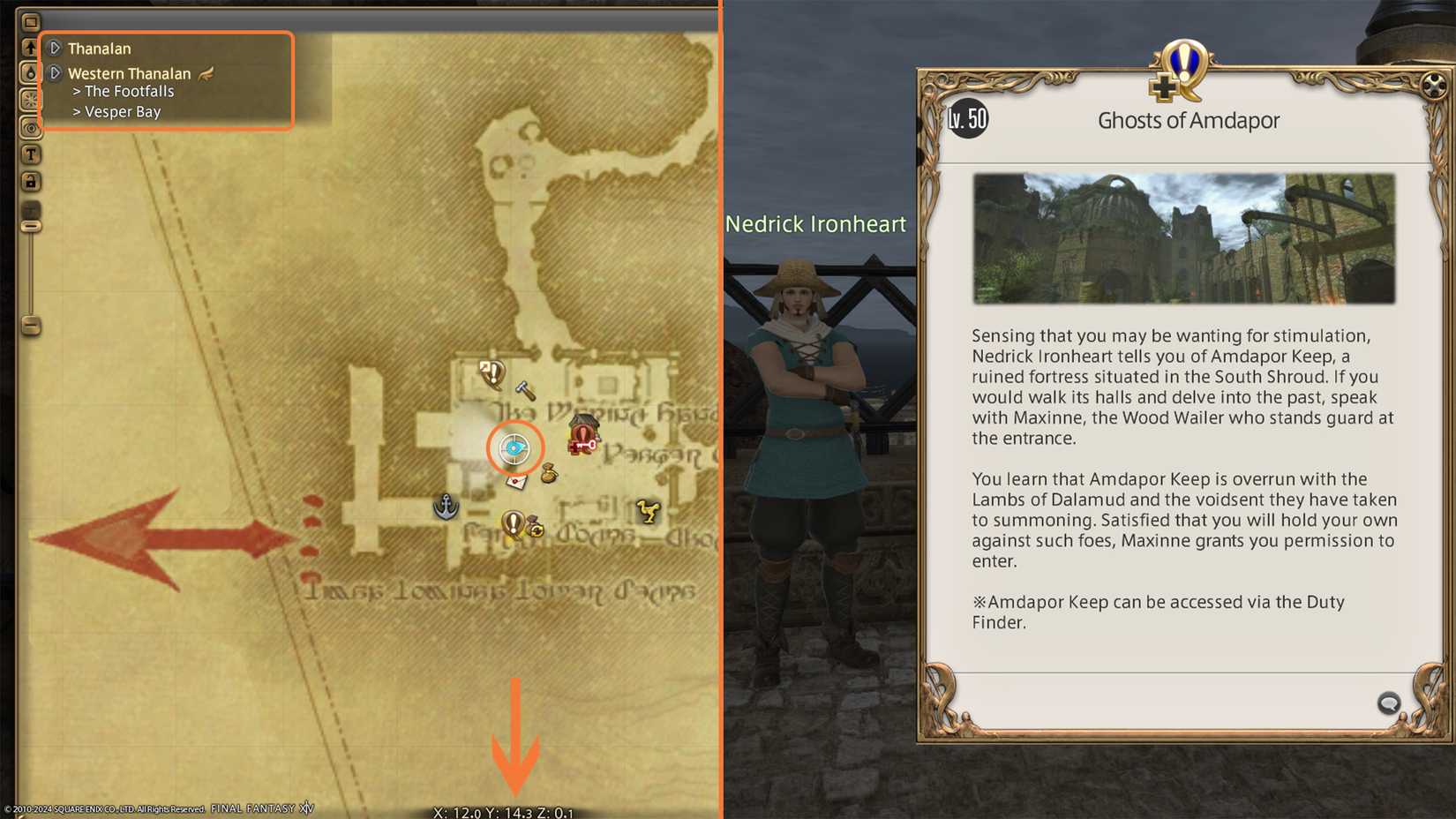 final fantasy 14 unlock amdapor keep