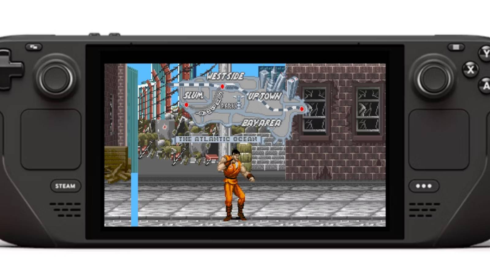 Final Fight on Steam Deck