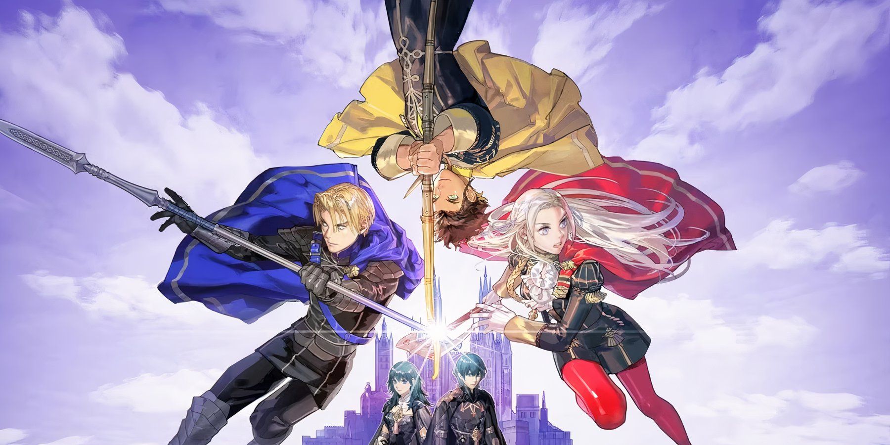 Fire Emblem Three Houses the leads of each house