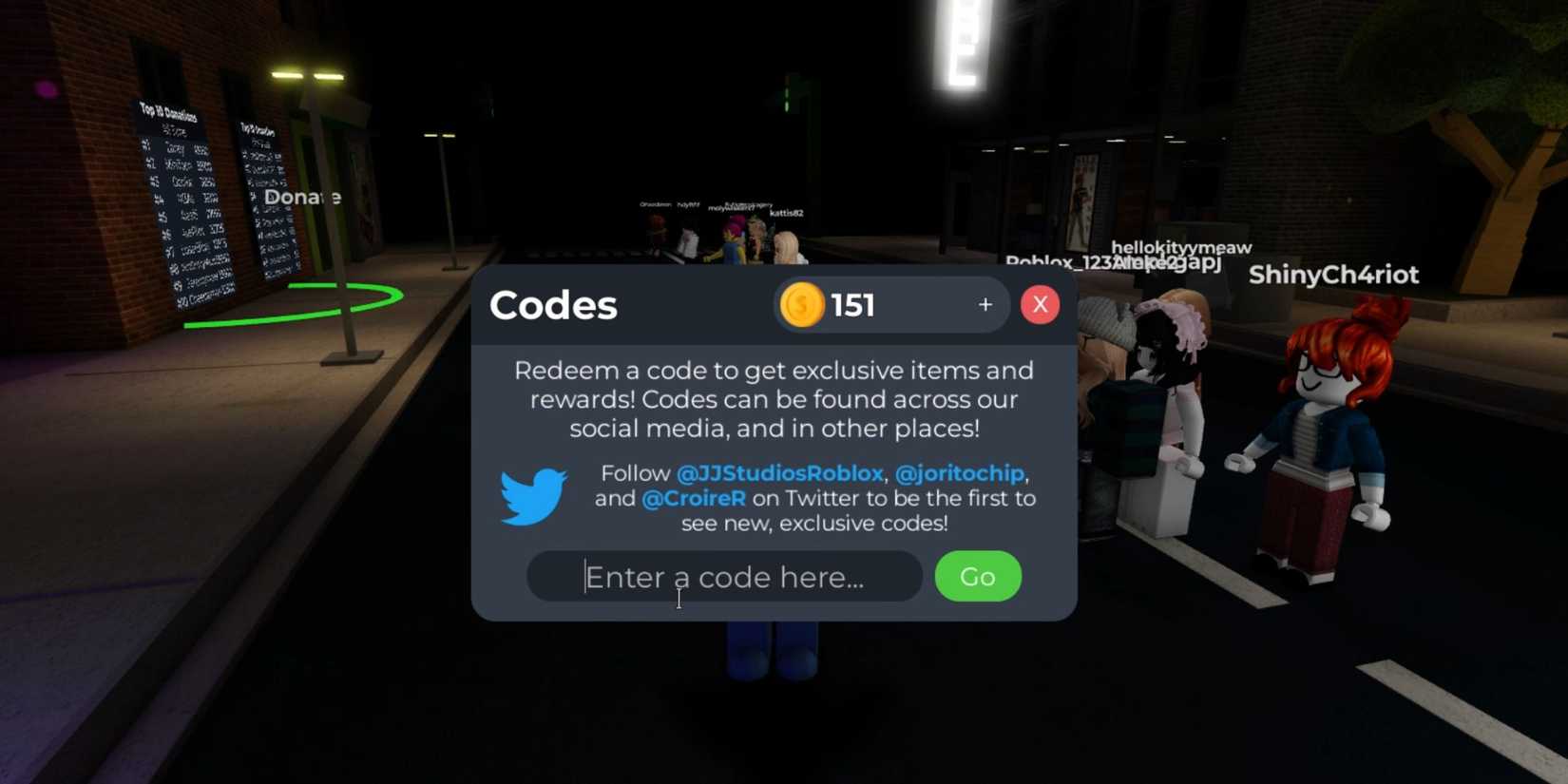 Roblox: Flicker Codes