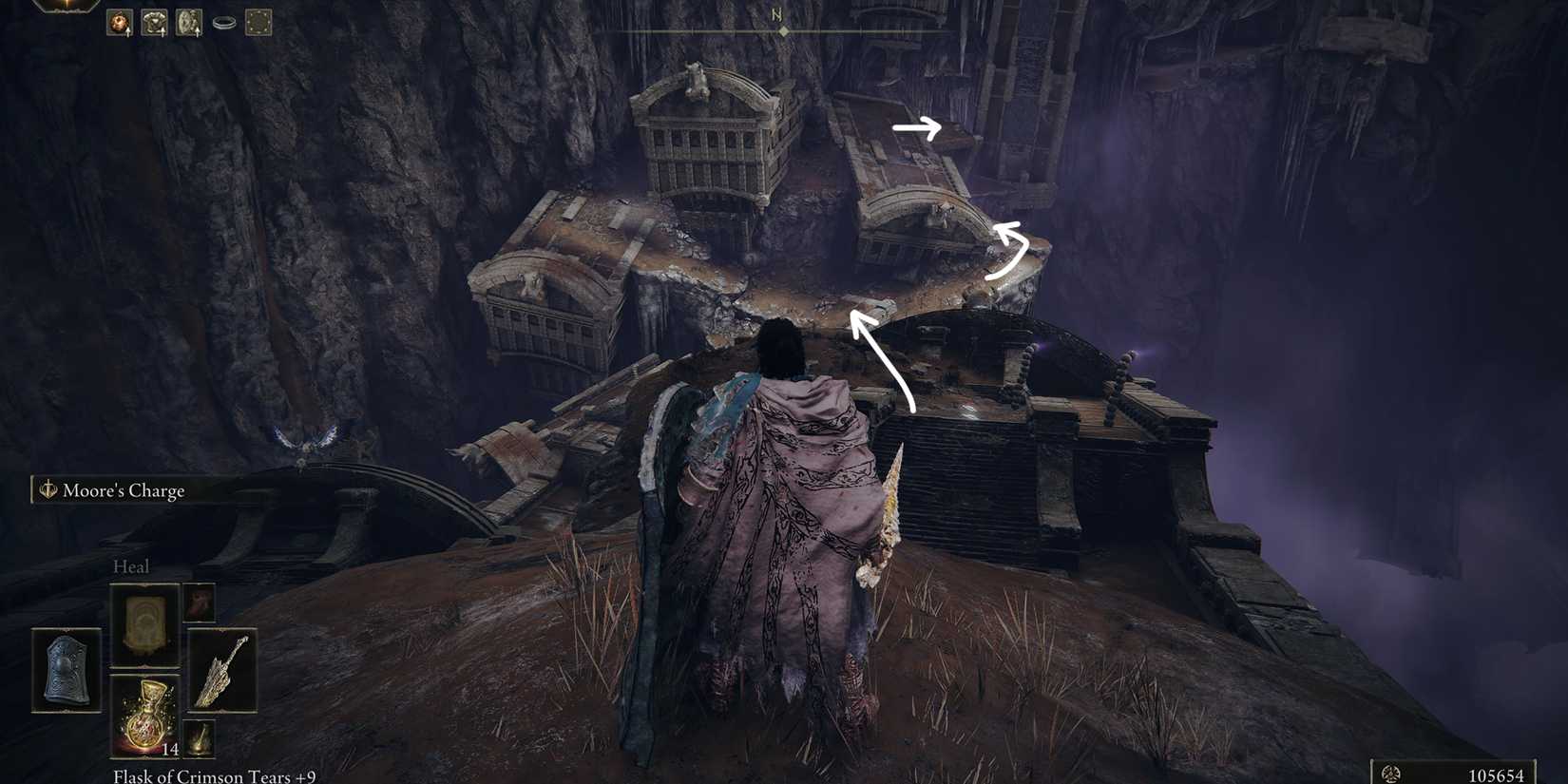 follow this path for the next site of grace inside stone coffin fissure in elden ring shadow of the erdtree dlc in elden ring shadow of the erdtree dlc