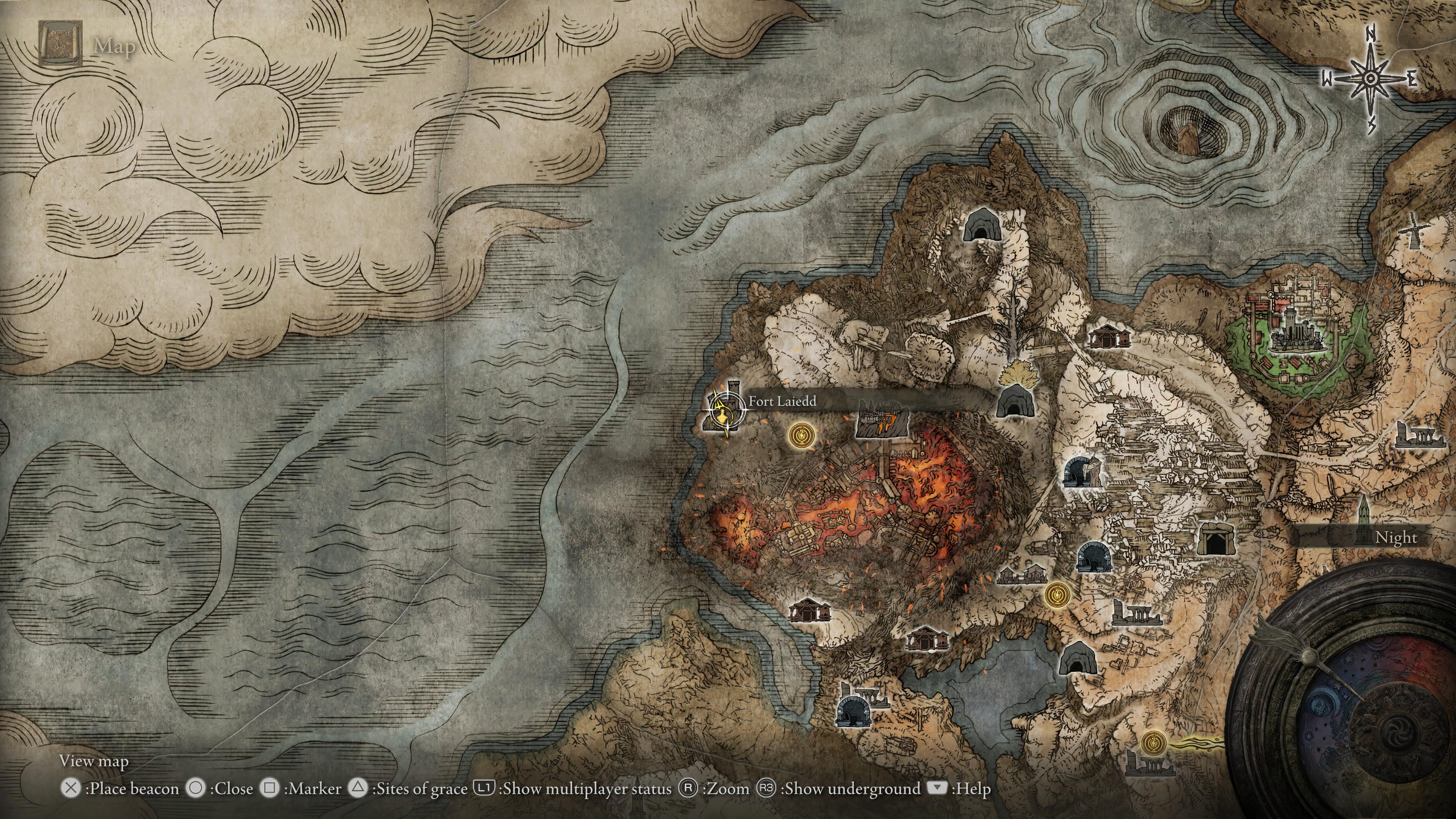 Elden Ring: How To Reach Fort Laiedd