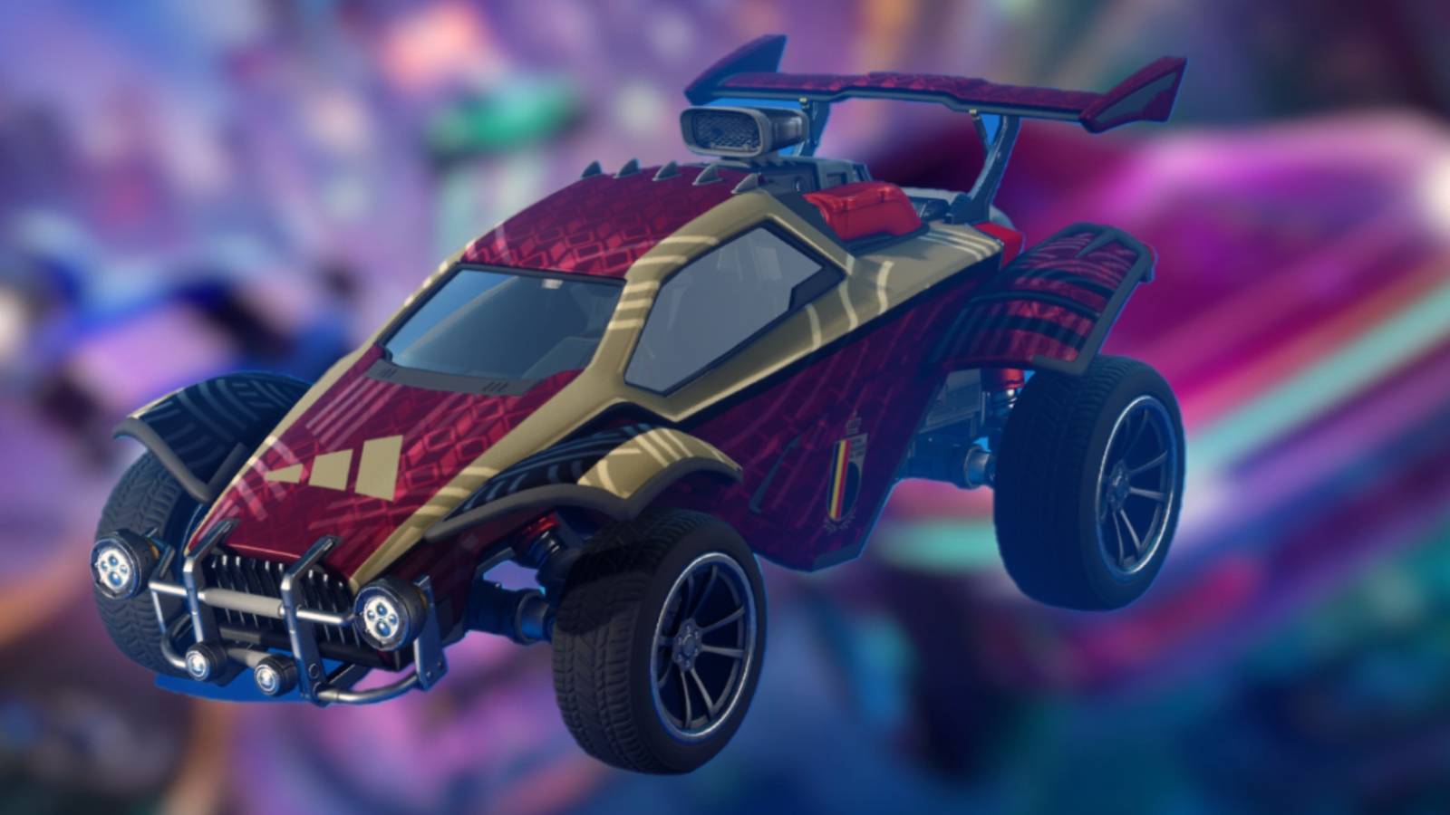 fortnite adidas belgium decal rocket racing