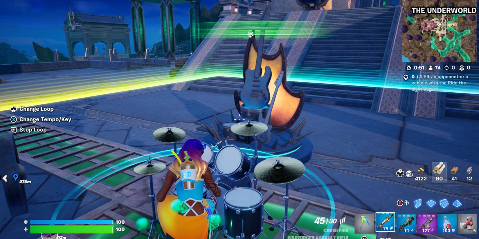 fortnite jam session