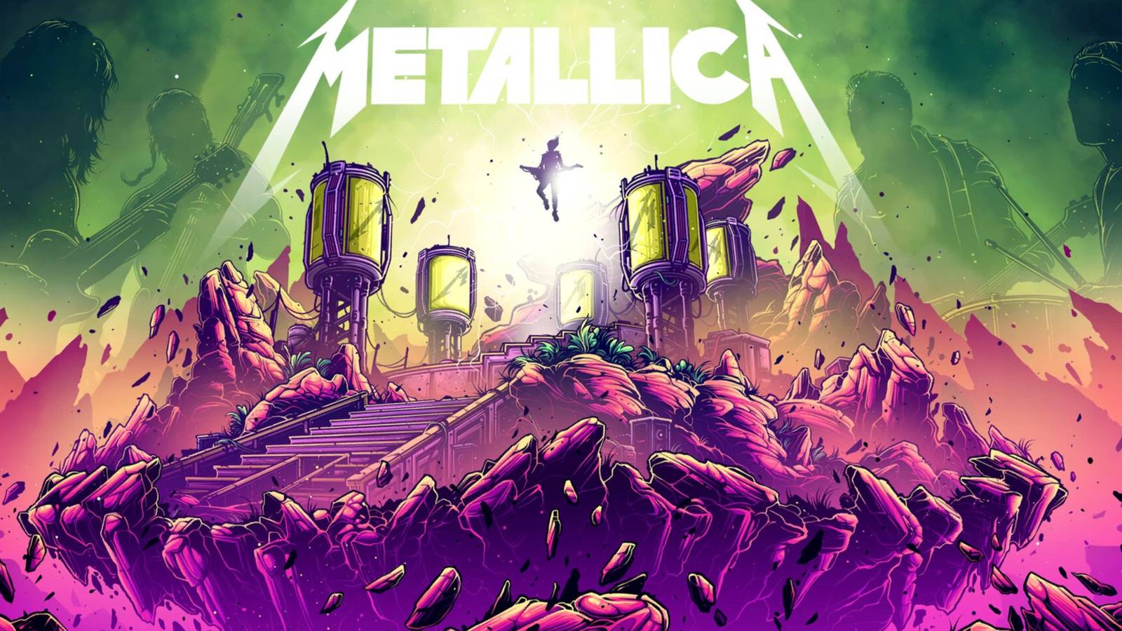 fortnite metallica rises loading screen