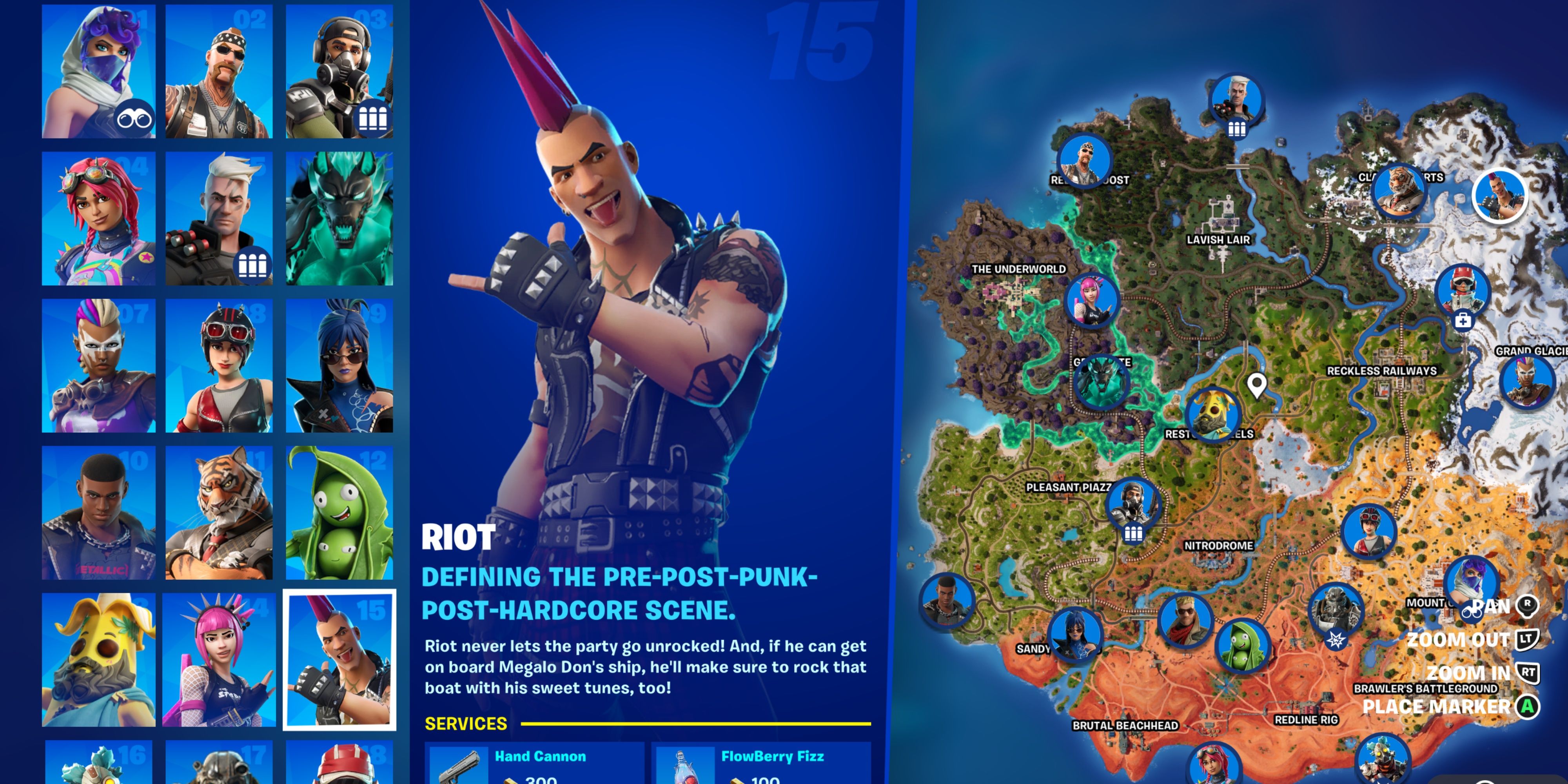 Fortnite: Chapter 5 Season 3 NPC Map Locations