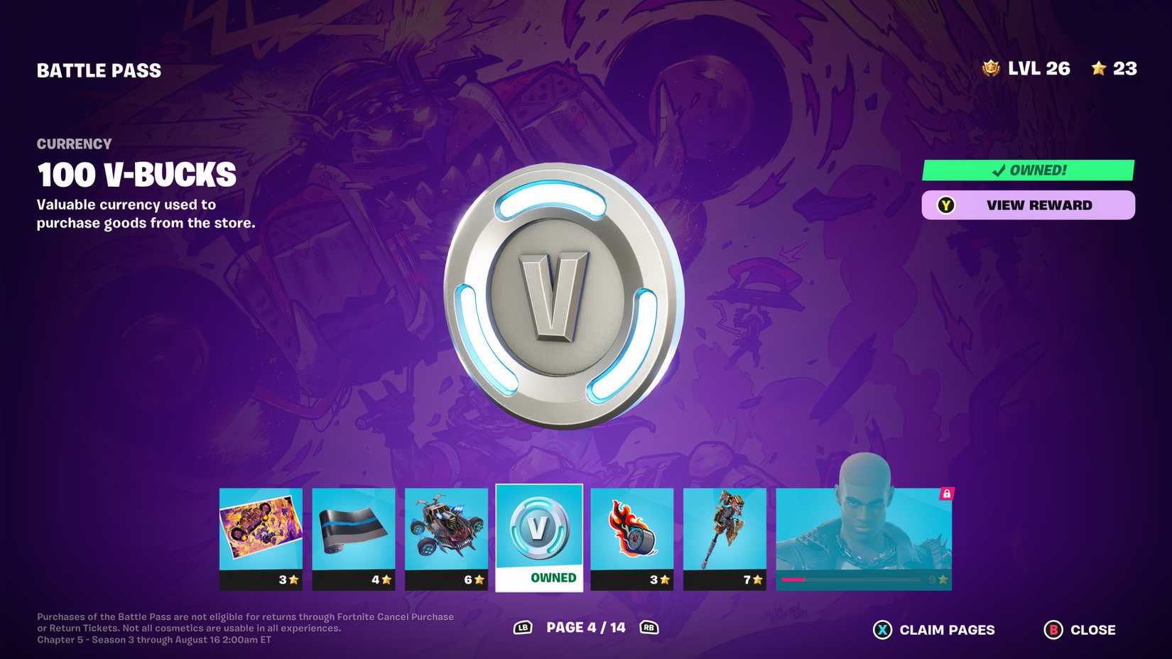 fortnite vbucks battle pass