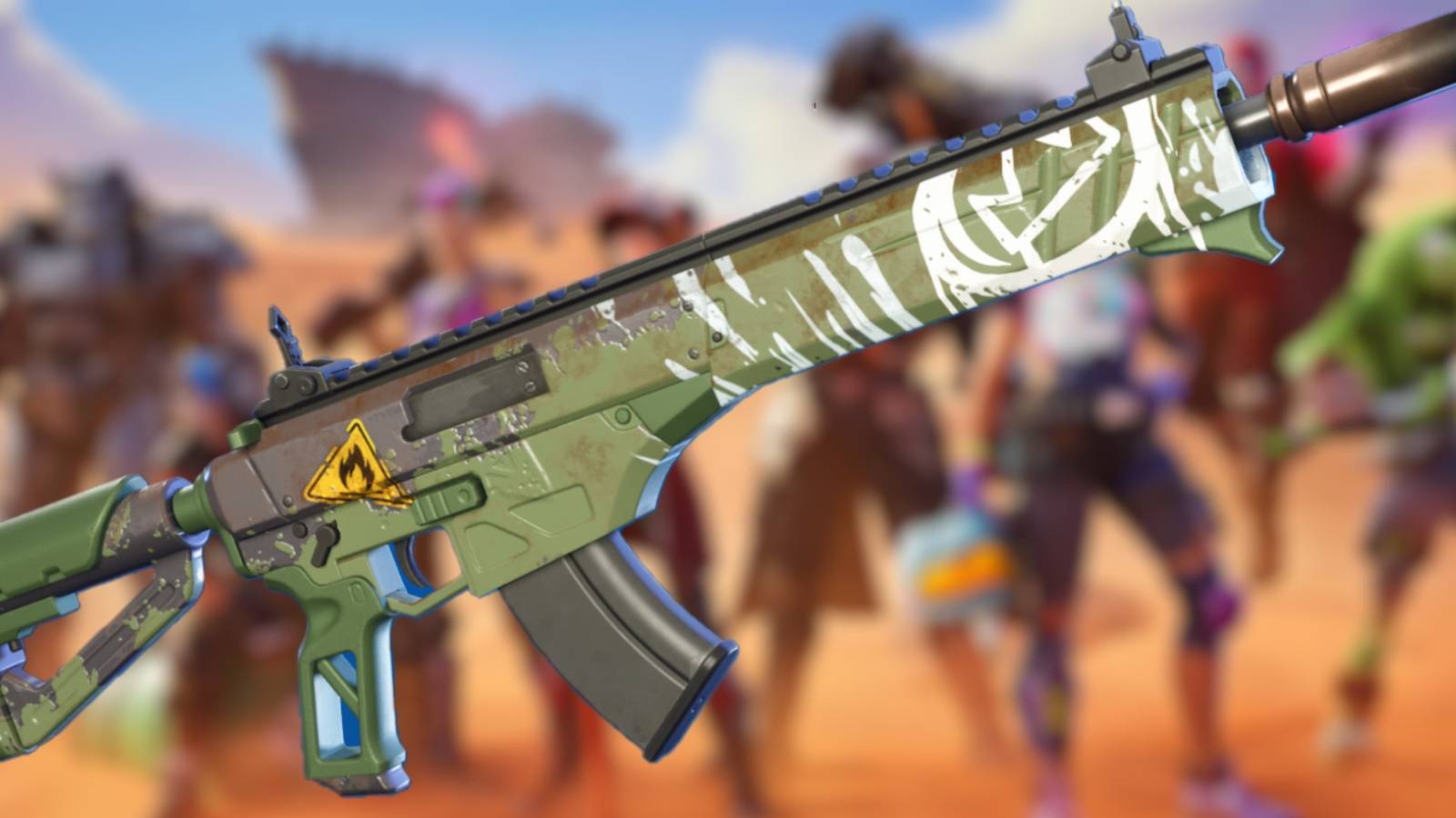 fortnite wastelander's mark wrap