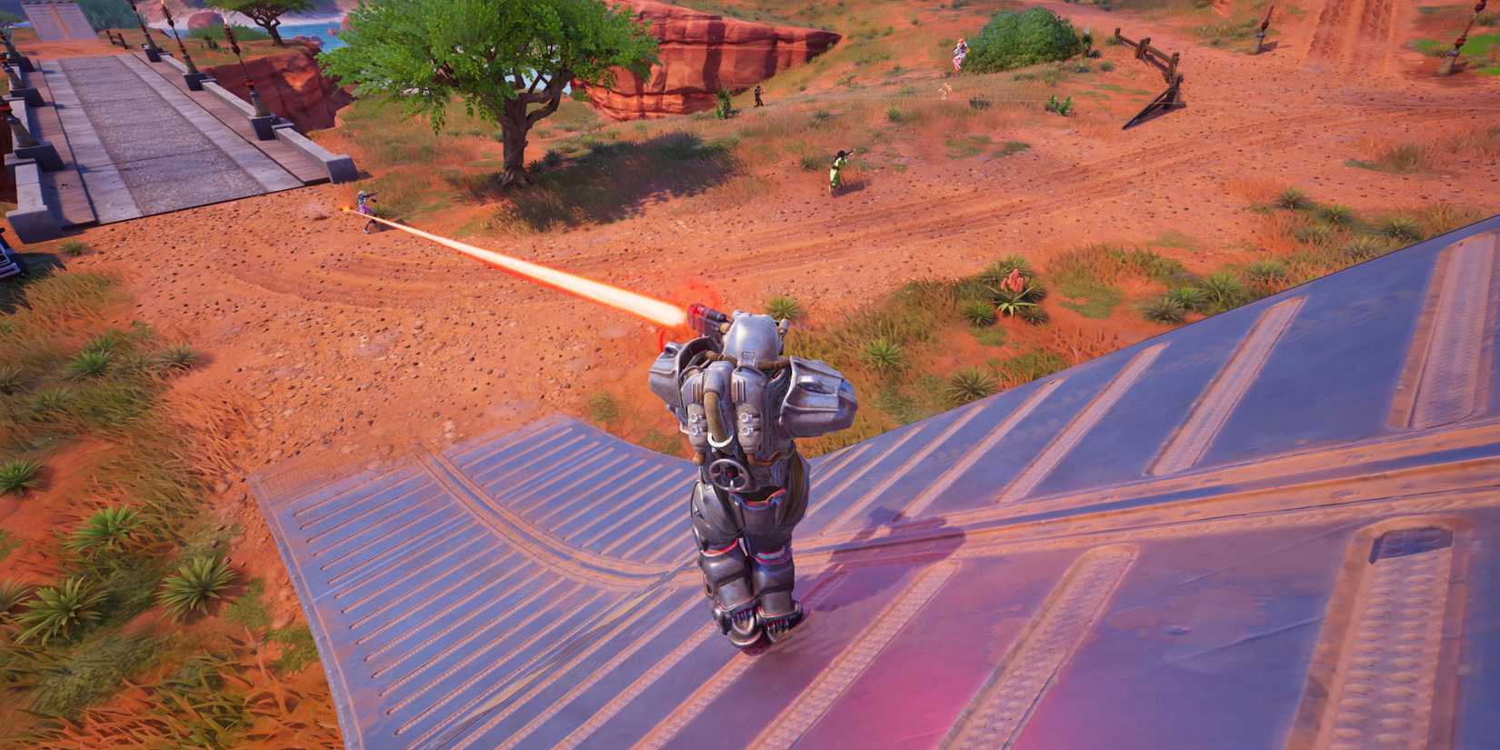 t-60 fighting multiple players