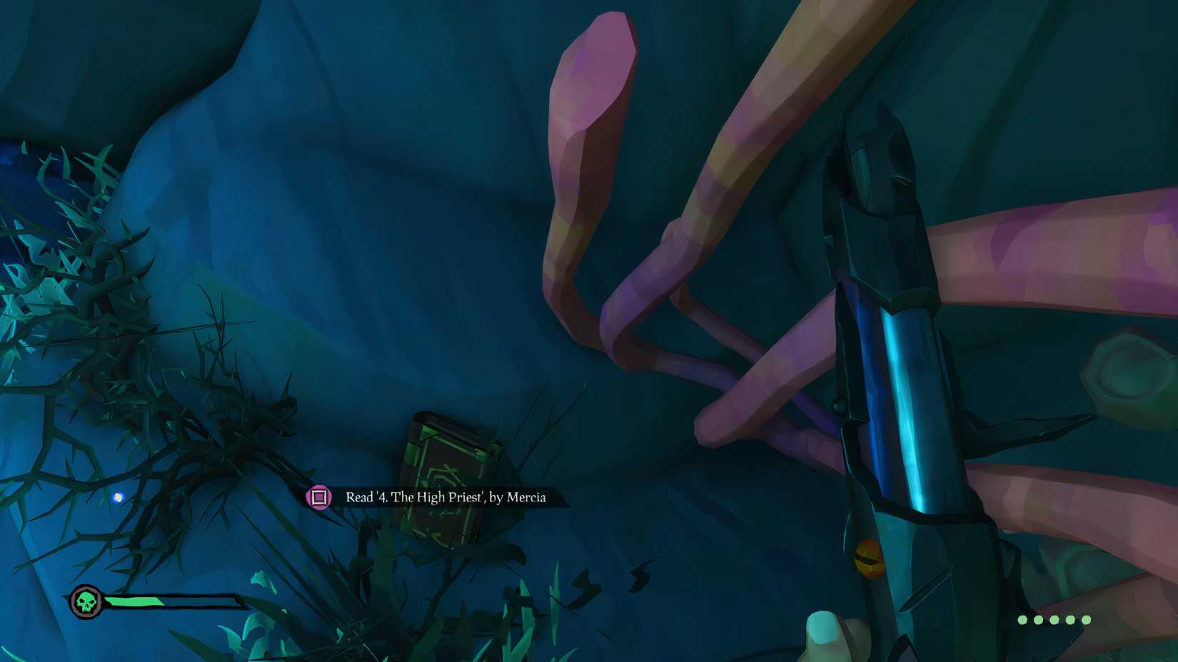 Fourth Journal in Shrine of Hungering in Sea of Thieves