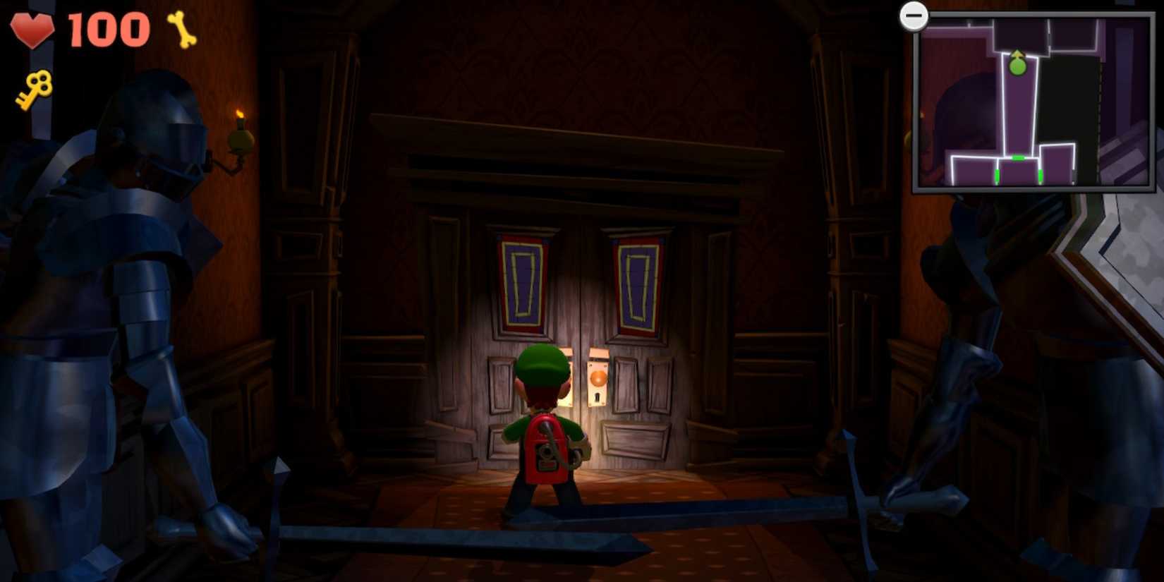 foyer entrance luigi's mansion