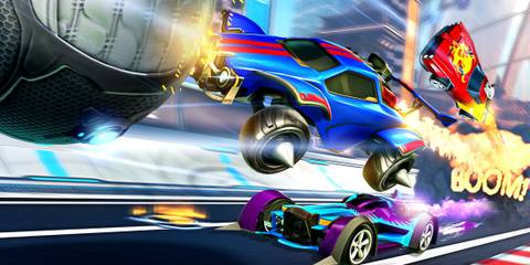 Promotional image showcasing Frosty Fest in Rocket League