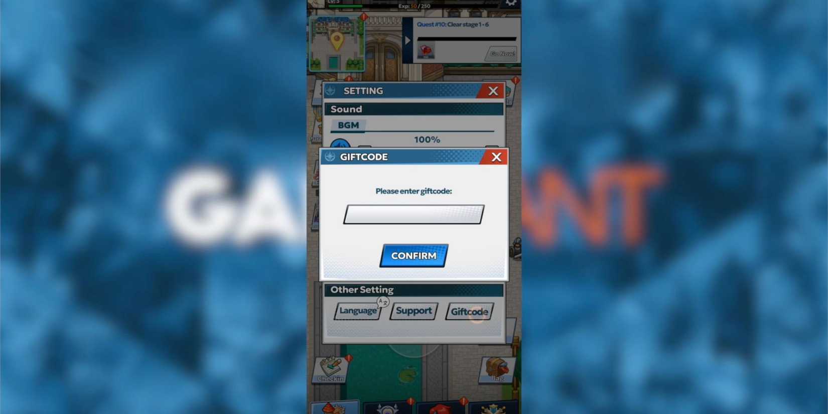 Fortias Saga the codes tab