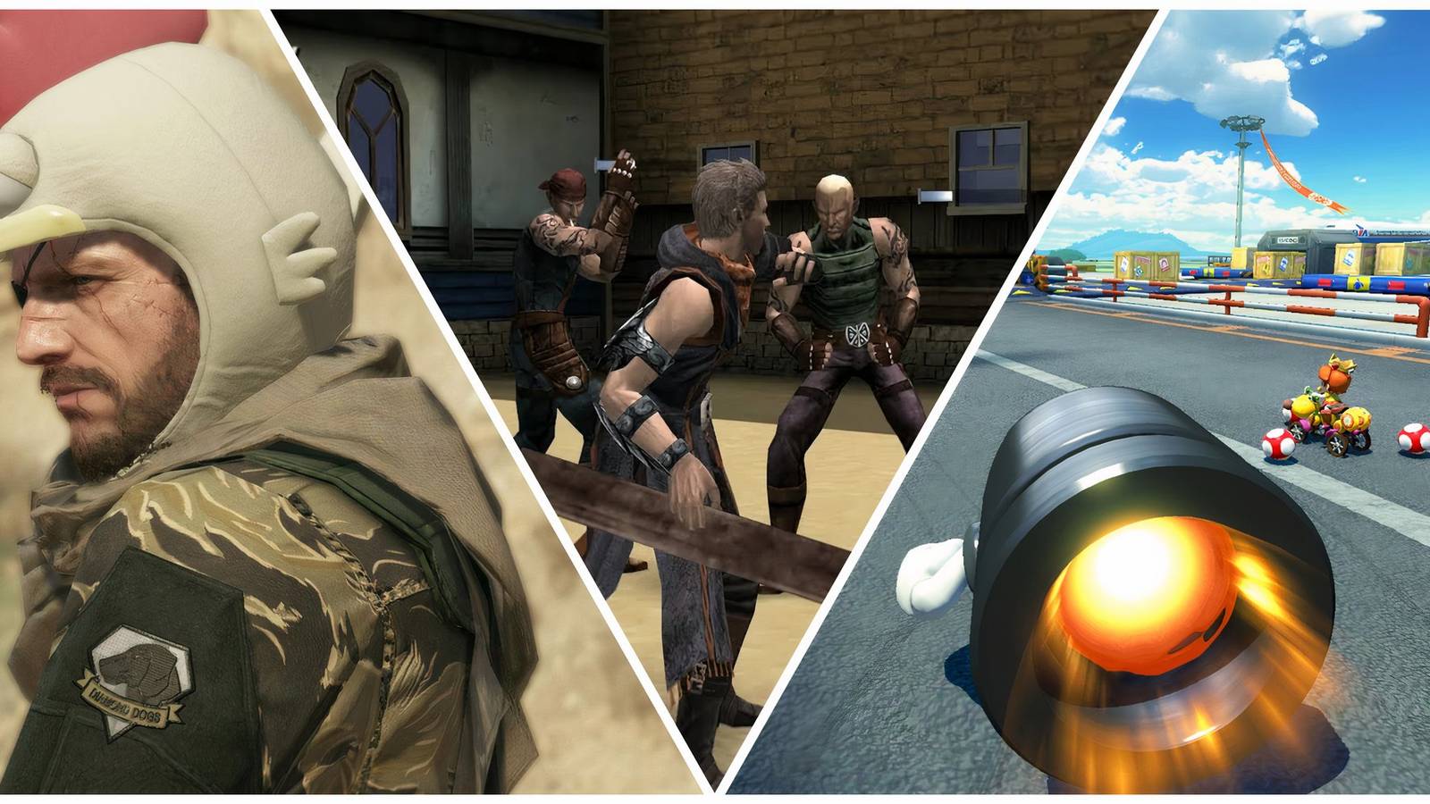 games with adaptive difficulty metal gear solid 5 chicken hat god hand mario cart 8