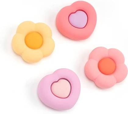 GeekShare Controller Thumb Grips - Heart and Flower