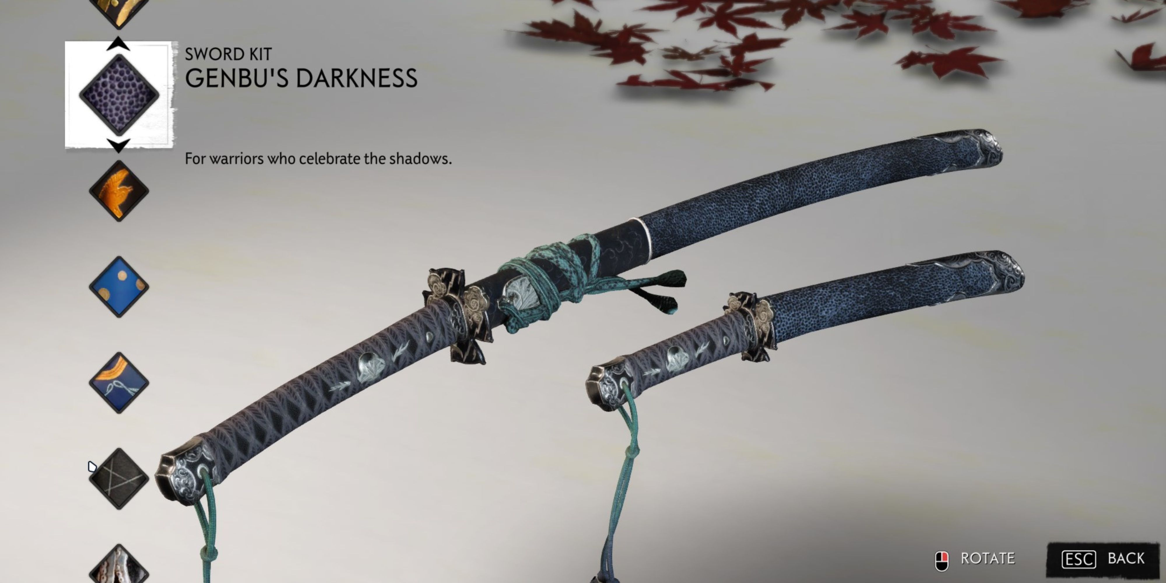 Genbu's Darkness in ghost of tsushima