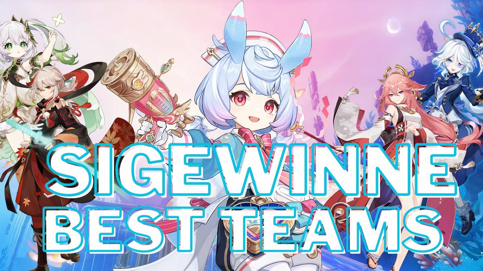 Genshin Impact Sigewinne Team Comp