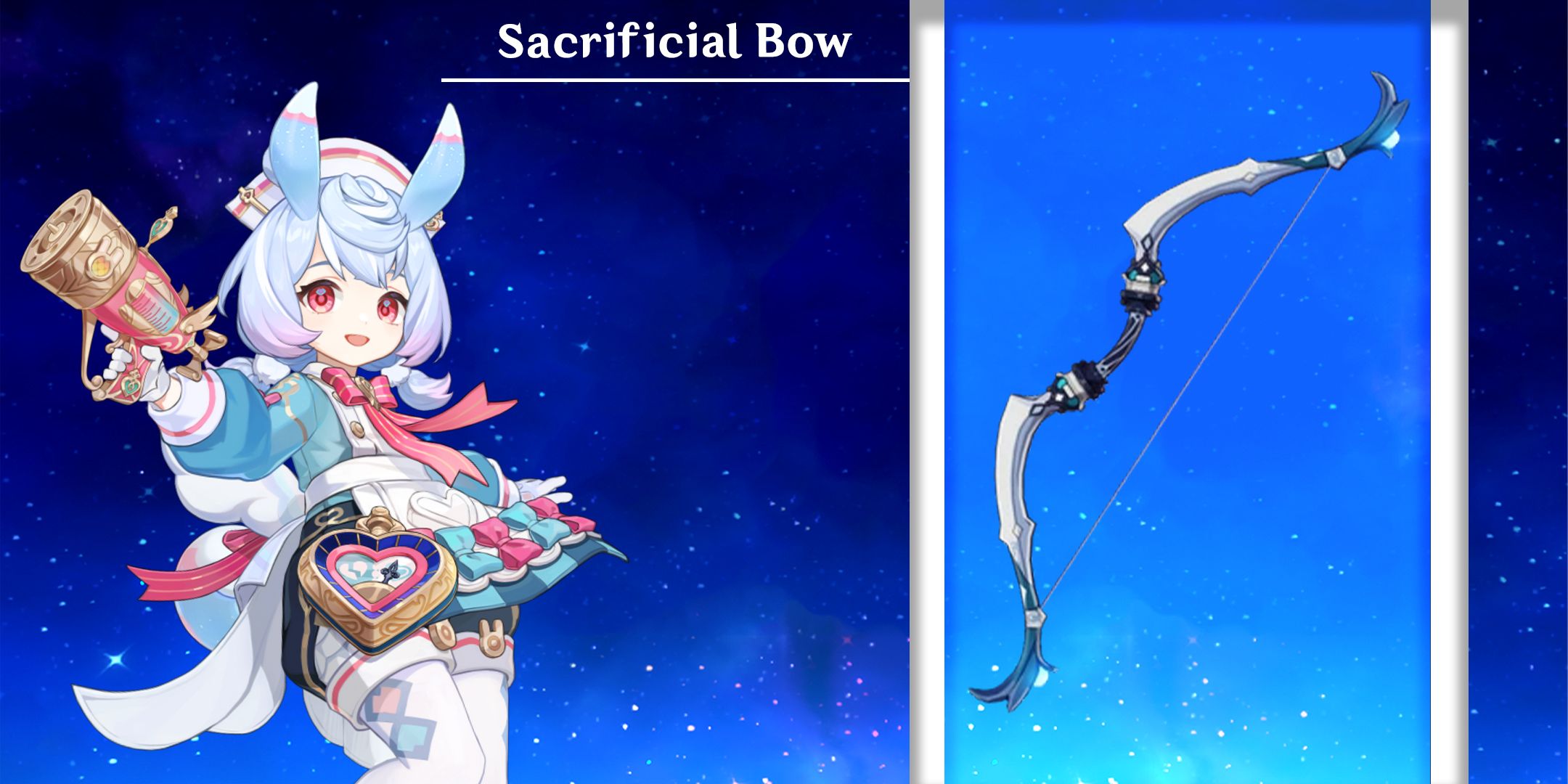 genshin impact sigewinne using sacrificial bow-1