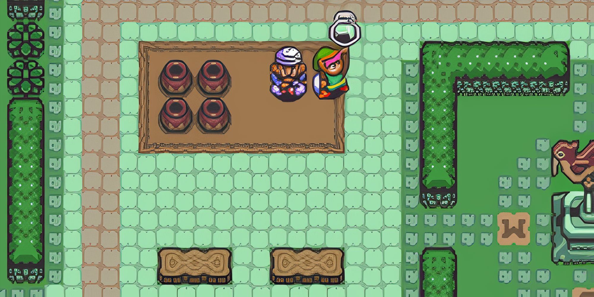 Getting the Magic Bottle in The Legend of Zelda A Link to the Past