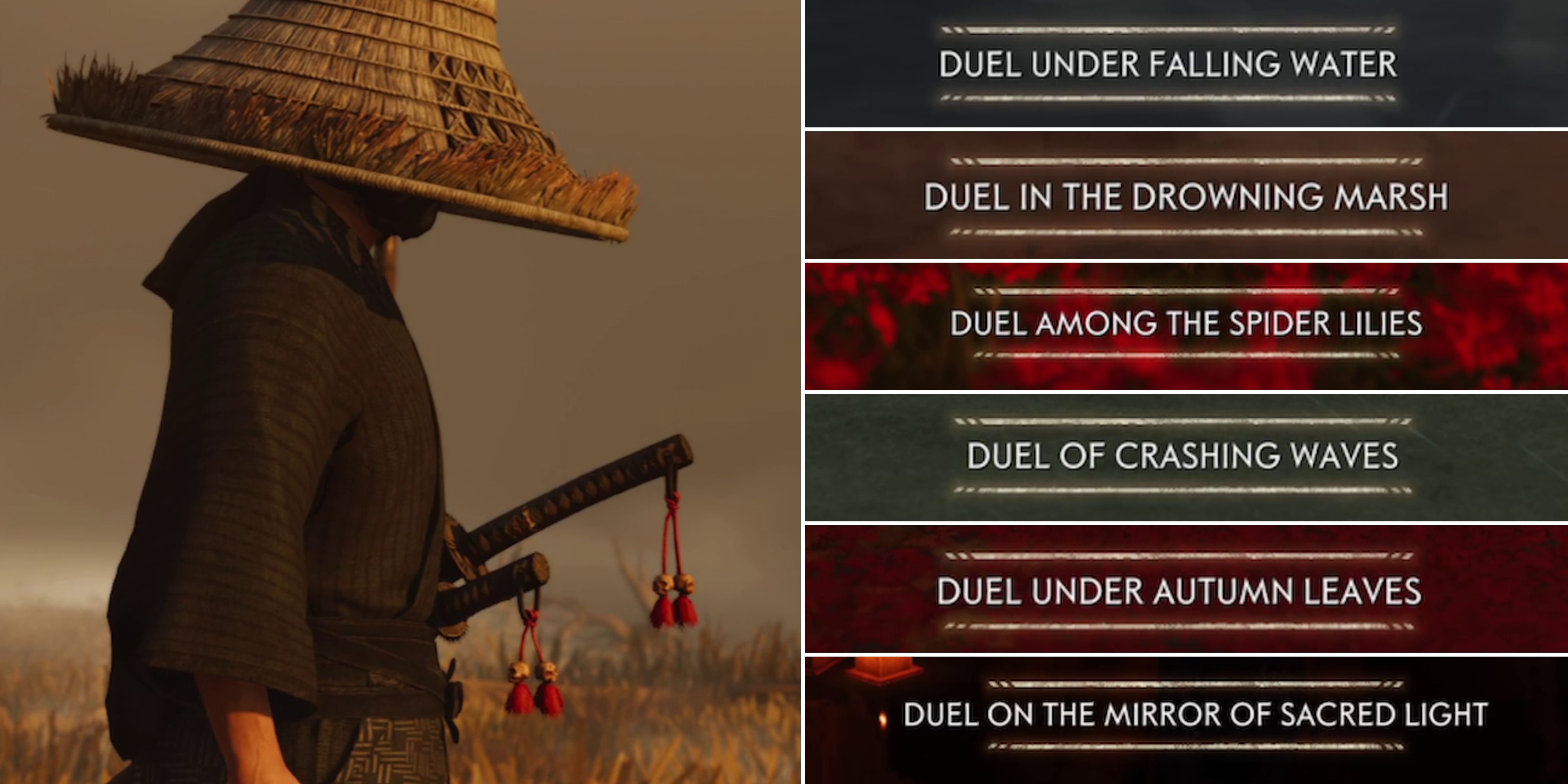 Ghost of Tsushima All Six Blades of Kojiro Duel Locations feature image