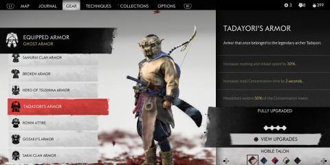 Ghost of Tsushima - Tadayori's Armor