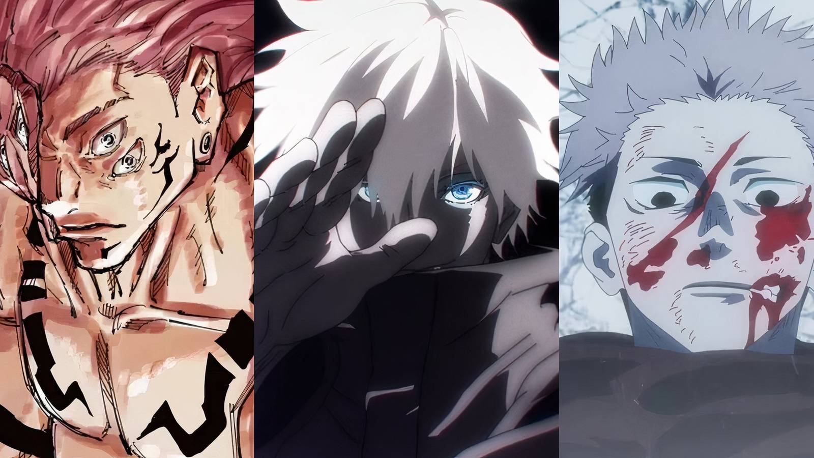 gifted characters sukuna gojo yuji jujutsu kaisen jjk