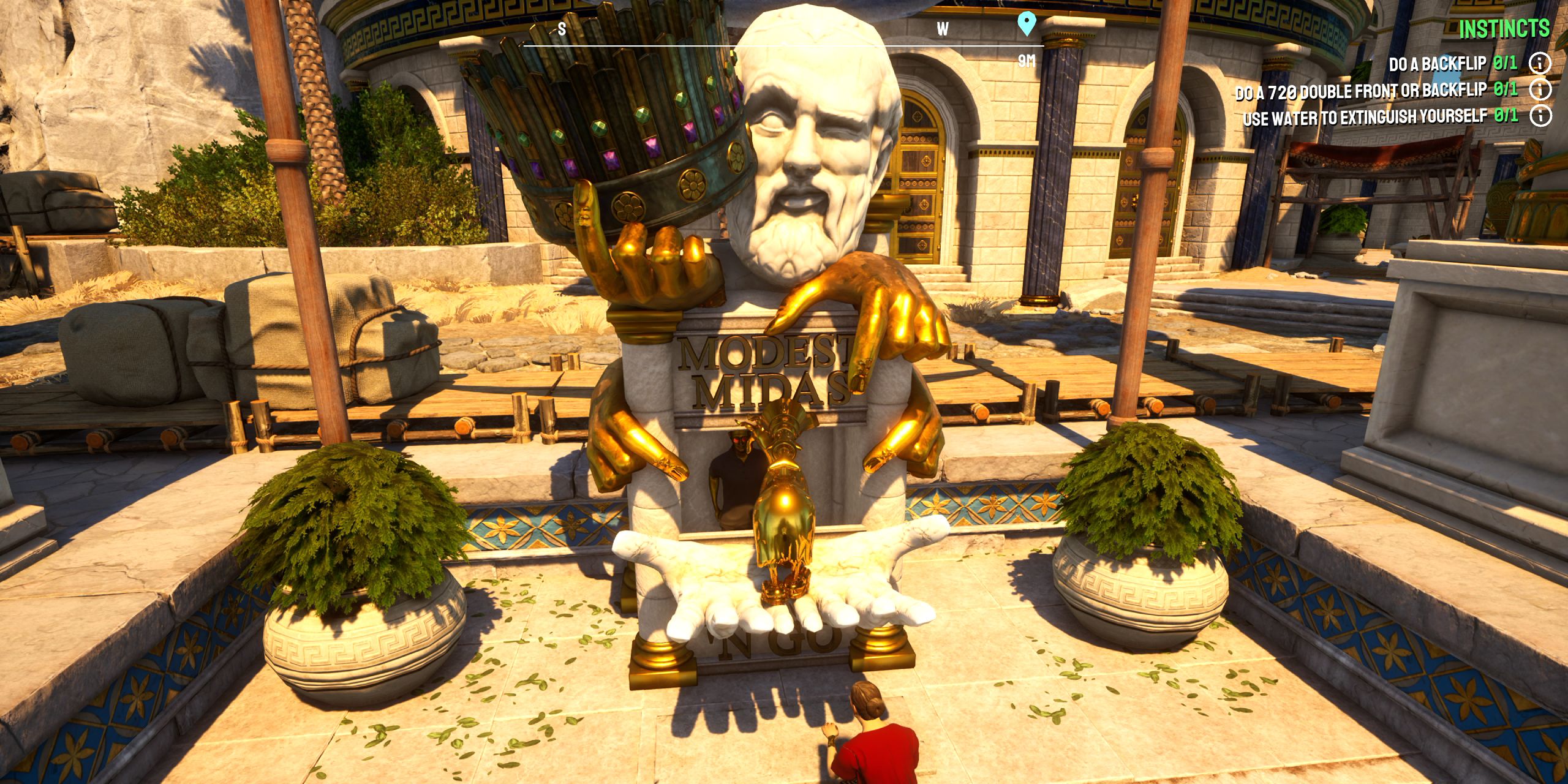 Goat Simulator 3: The Search for Merch Guide (Golden Zeus Figurine ...