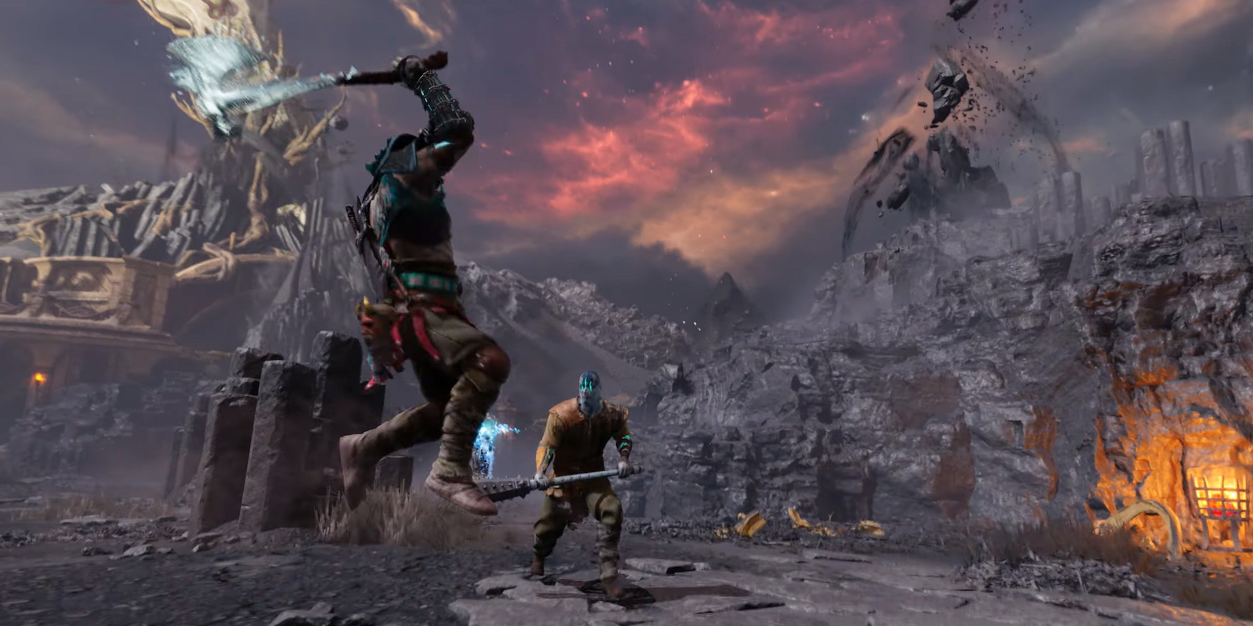 God Of War Ragnarok - Valhalla Kratos In Combat