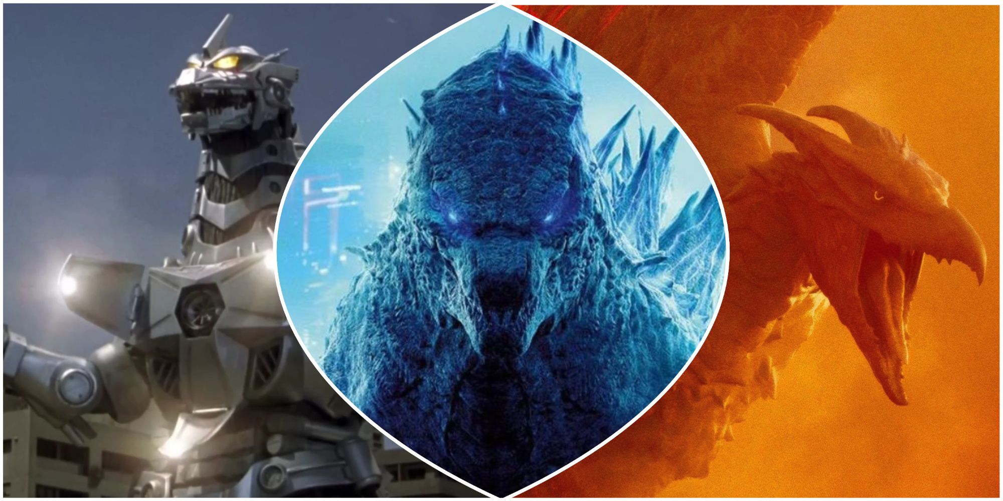 Iconic Godzilla Enemies- Mechagodzilla Godzilla Rodan