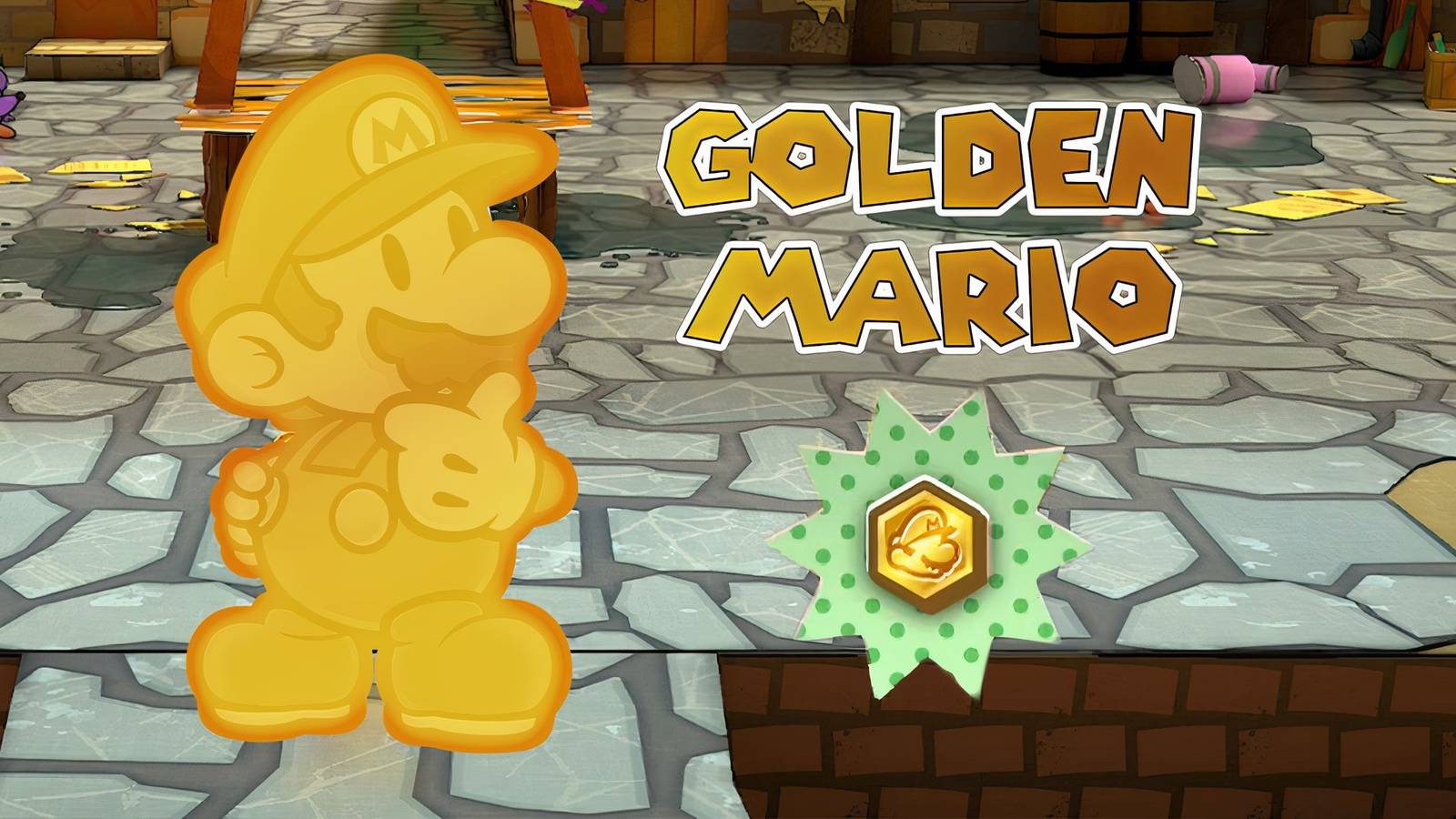 Paper Mario: The Thousand-Year Door - Golden Mario, Gold Medal Badge