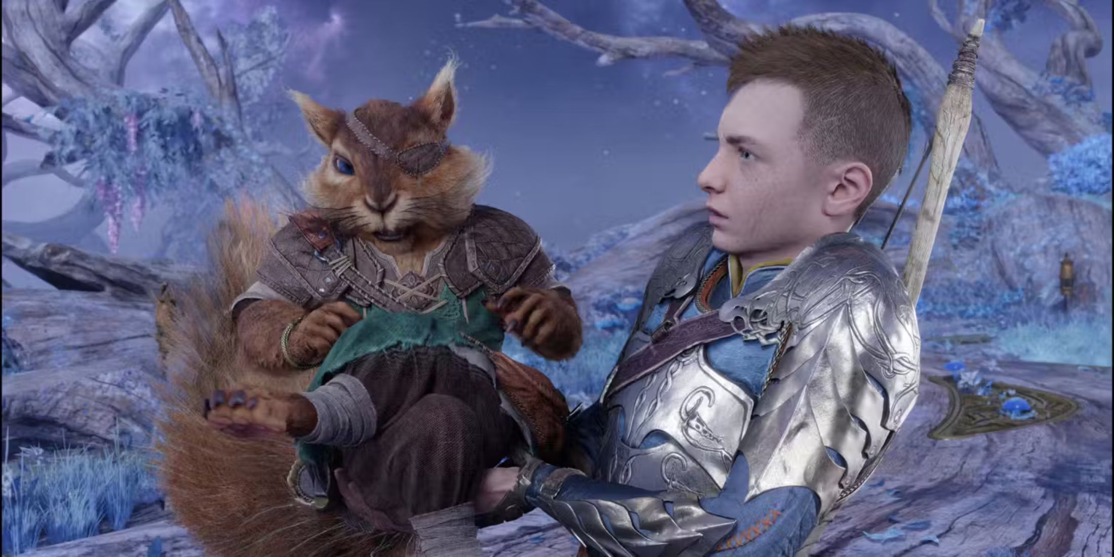 God of War Ragnarok Sequel Should Have its Own Ratatoskr - Atreus and the squirrel