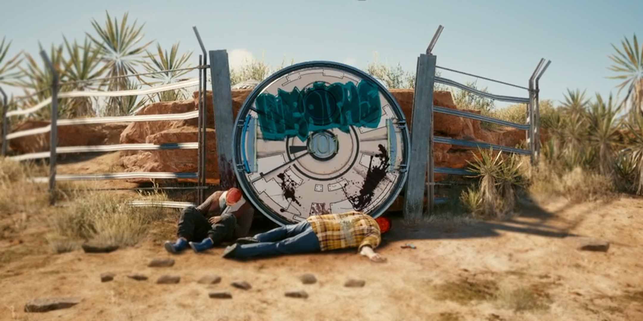 Fallout Vault in Cyberpunk 2077